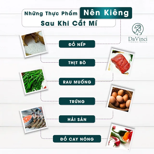 Cắt mí mắt kiêng đồ nếp bao lâu để mí đẹp và không bị sẹo lồi?