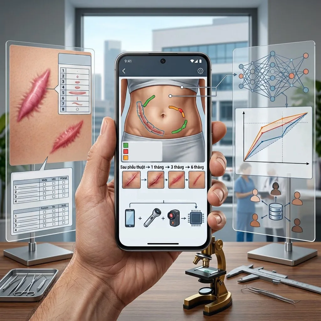 AI đánh giá sẹo sau phẫu thuật