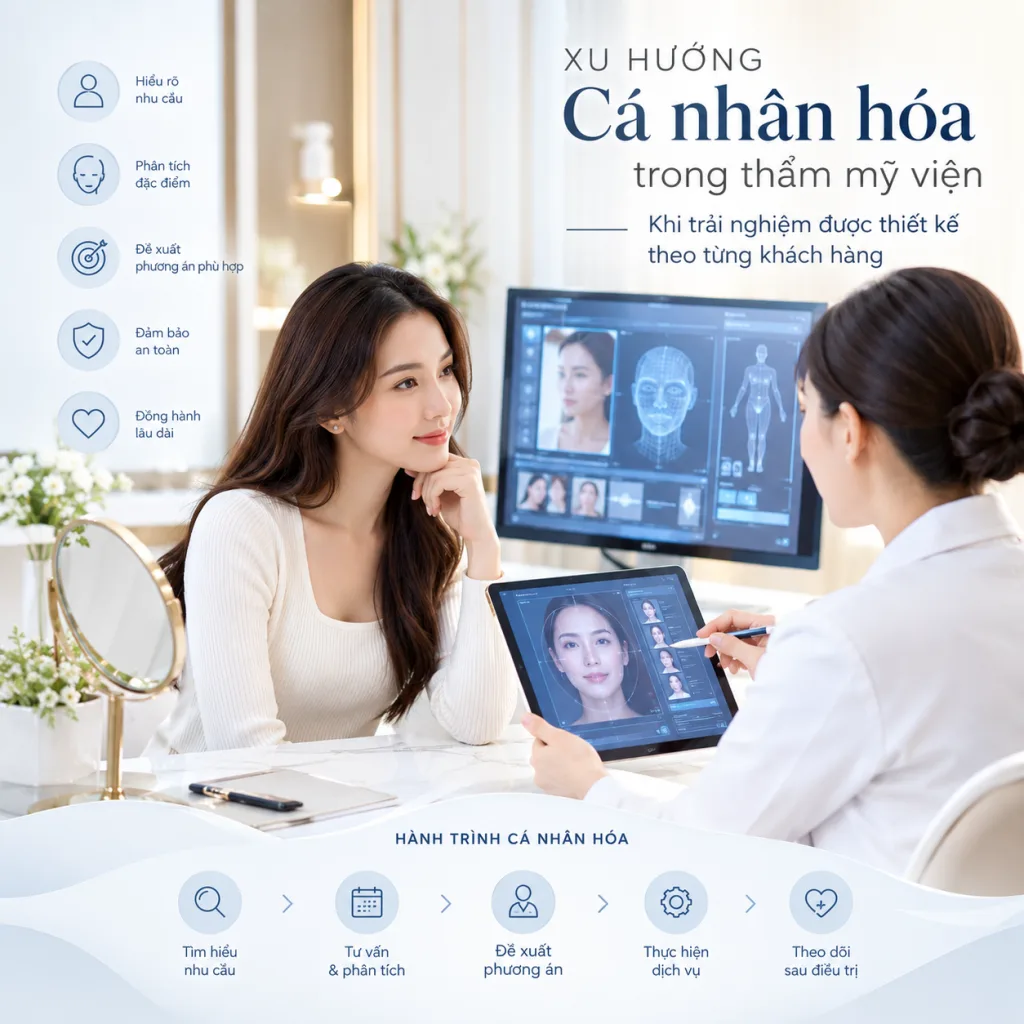 Xu hướng cá nhân hóa trong thẩm mỹ viện