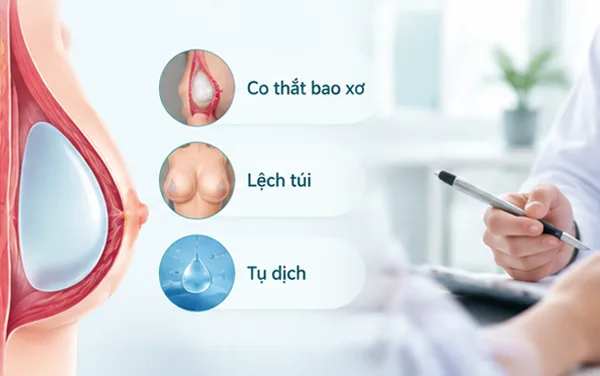 Xử lý biến chứng nâng ngực